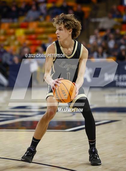 Thumbnail 2 in Logan vs Sky View (UHSAA 4A Quarterfinal) photogallery.