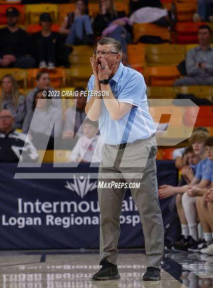 Thumbnail 2 in Logan vs Sky View (UHSAA 4A Quarterfinal) photogallery.