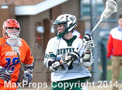 Thumbnail 3 in Charlotte Country Day vs Marvin Ridge photogallery.