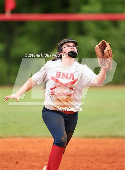 Thumbnail 1 in Arendell Parrott Academy vs. Rocky Mount Academy (NCISAA 2A State Tournament) photogallery.