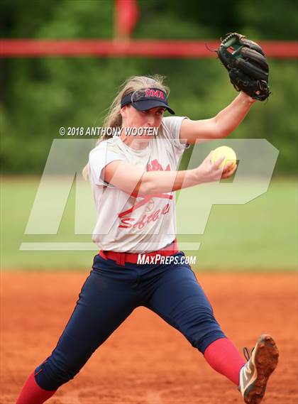 Thumbnail 3 in Arendell Parrott Academy vs. Rocky Mount Academy (NCISAA 2A State Tournament) photogallery.