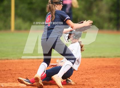 Thumbnail 3 in Arendell Parrott Academy vs. Rocky Mount Academy (NCISAA 2A State Tournament) photogallery.