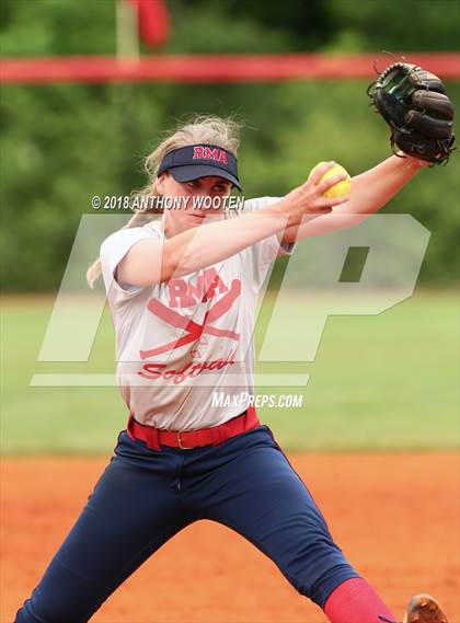 Thumbnail 2 in Arendell Parrott Academy vs. Rocky Mount Academy (NCISAA 2A State Tournament) photogallery.