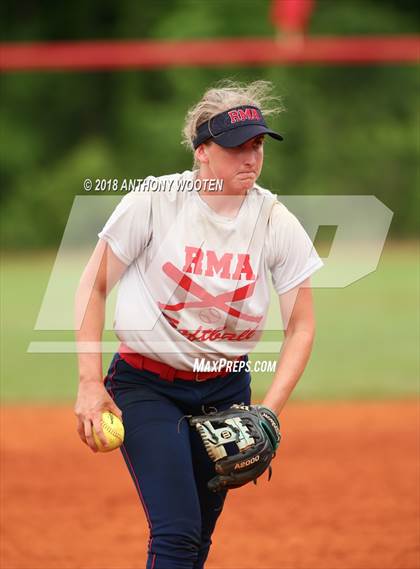 Thumbnail 3 in Arendell Parrott Academy vs. Rocky Mount Academy (NCISAA 2A State Tournament) photogallery.