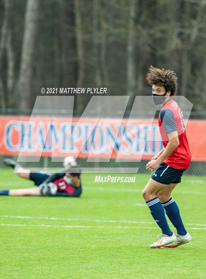Thumbnail 2 in Pine Lake Preparatory vs. Franklin Academy (1 of 3 - NCHSAA 1A Final - the Game - Regulation) photogallery.