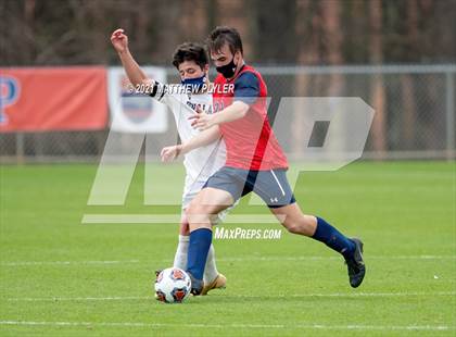 Thumbnail 3 in Pine Lake Preparatory vs. Franklin Academy (1 of 3 - NCHSAA 1A Final - the Game - Regulation) photogallery.