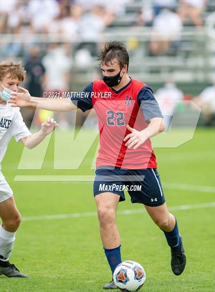 Thumbnail 3 in Pine Lake Preparatory vs. Franklin Academy (1 of 3 - NCHSAA 1A Final - the Game - Regulation) photogallery.
