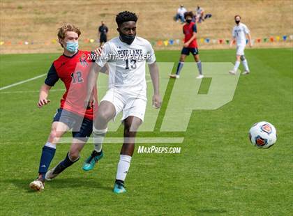 Thumbnail 1 in Pine Lake Preparatory vs. Franklin Academy (1 of 3 - NCHSAA 1A Final - the Game - Regulation) photogallery.