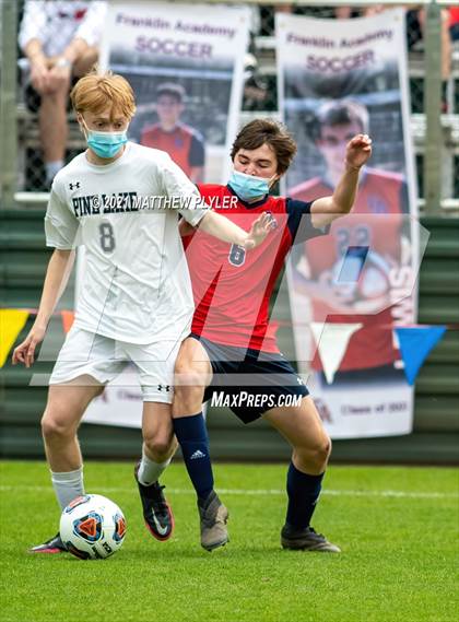 Thumbnail 2 in Pine Lake Preparatory vs. Franklin Academy (1 of 3 - NCHSAA 1A Final - the Game - Regulation) photogallery.