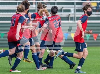 Thumbnail 2 in Pine Lake Preparatory vs. Franklin Academy (1 of 3 - NCHSAA 1A Final - the Game - Regulation) photogallery.