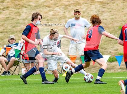 Thumbnail 2 in Pine Lake Preparatory vs. Franklin Academy (1 of 3 - NCHSAA 1A Final - the Game - Regulation) photogallery.