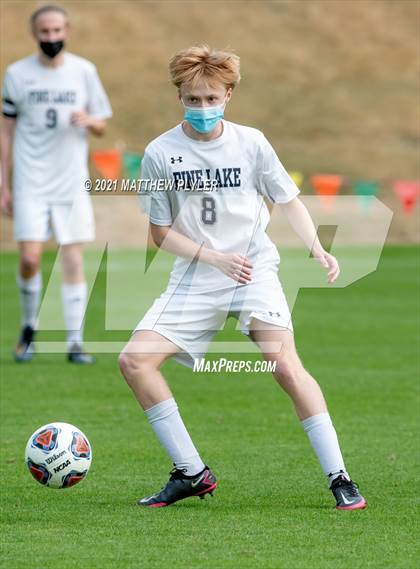 Thumbnail 2 in Pine Lake Preparatory vs. Franklin Academy (1 of 3 - NCHSAA 1A Final - the Game - Regulation) photogallery.
