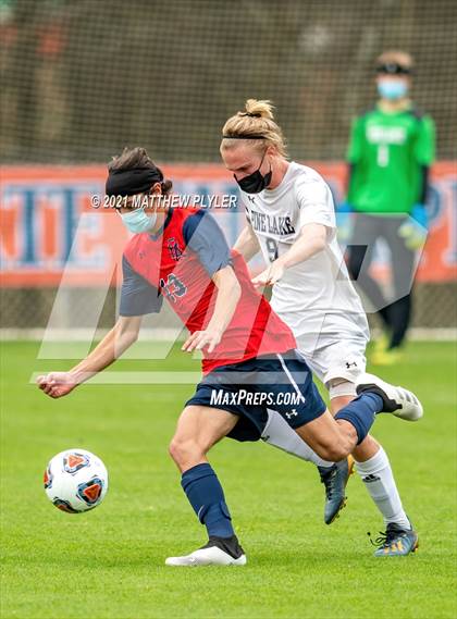 Thumbnail 1 in Pine Lake Preparatory vs. Franklin Academy (1 of 3 - NCHSAA 1A Final - the Game - Regulation) photogallery.