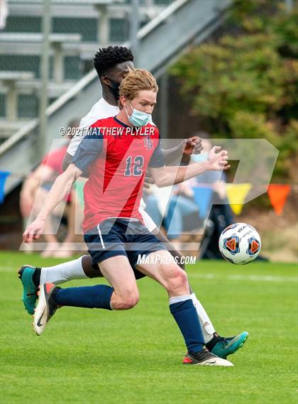 Thumbnail 2 in Pine Lake Preparatory vs. Franklin Academy (1 of 3 - NCHSAA 1A Final - the Game - Regulation) photogallery.