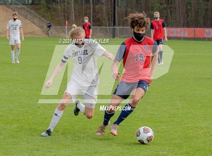 Thumbnail 1 in Pine Lake Preparatory vs. Franklin Academy (1 of 3 - NCHSAA 1A Final - the Game - Regulation) photogallery.