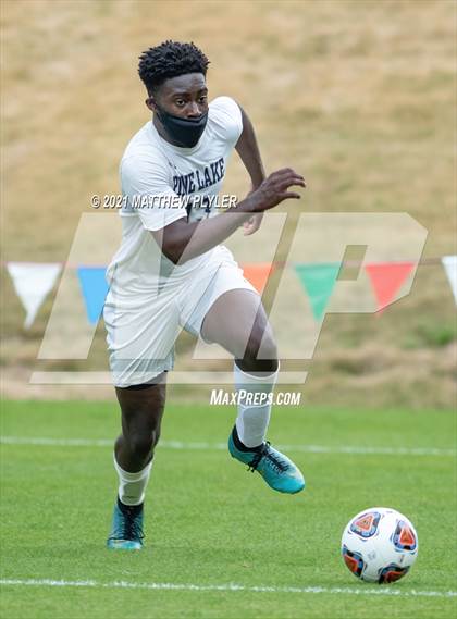 Thumbnail 1 in Pine Lake Preparatory vs. Franklin Academy (1 of 3 - NCHSAA 1A Final - the Game - Regulation) photogallery.
