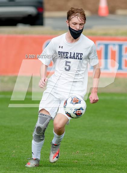 Thumbnail 1 in Pine Lake Preparatory vs. Franklin Academy (1 of 3 - NCHSAA 1A Final - the Game - Regulation) photogallery.