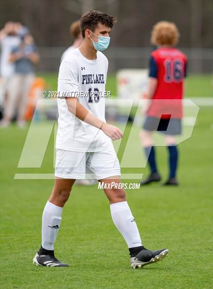 Thumbnail 1 in Pine Lake Preparatory vs. Franklin Academy (1 of 3 - NCHSAA 1A Final - the Game - Regulation) photogallery.