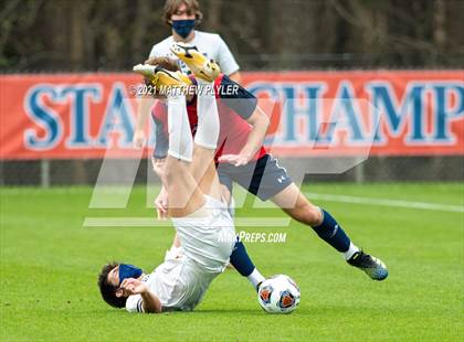 Thumbnail 2 in Pine Lake Preparatory vs. Franklin Academy (1 of 3 - NCHSAA 1A Final - the Game - Regulation) photogallery.