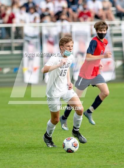 Thumbnail 2 in Pine Lake Preparatory vs. Franklin Academy (1 of 3 - NCHSAA 1A Final - the Game - Regulation) photogallery.