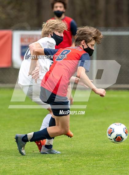 Thumbnail 3 in Pine Lake Preparatory vs. Franklin Academy (1 of 3 - NCHSAA 1A Final - the Game - Regulation) photogallery.