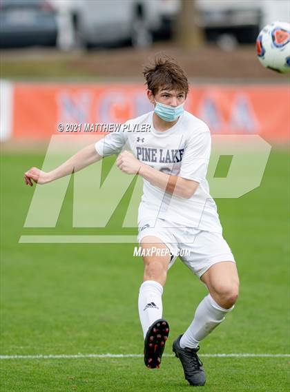 Thumbnail 2 in Pine Lake Preparatory vs. Franklin Academy (1 of 3 - NCHSAA 1A Final - the Game - Regulation) photogallery.