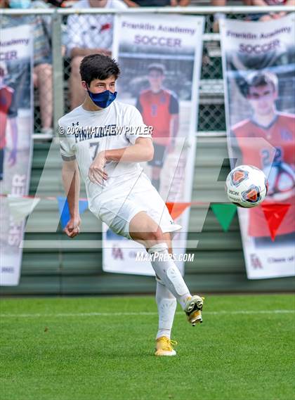 Thumbnail 1 in Pine Lake Preparatory vs. Franklin Academy (1 of 3 - NCHSAA 1A Final - the Game - Regulation) photogallery.