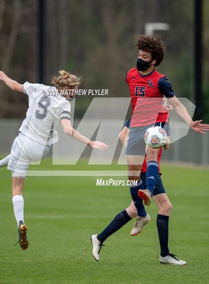 Thumbnail 3 in Pine Lake Preparatory vs. Franklin Academy (1 of 3 - NCHSAA 1A Final - the Game - Regulation) photogallery.