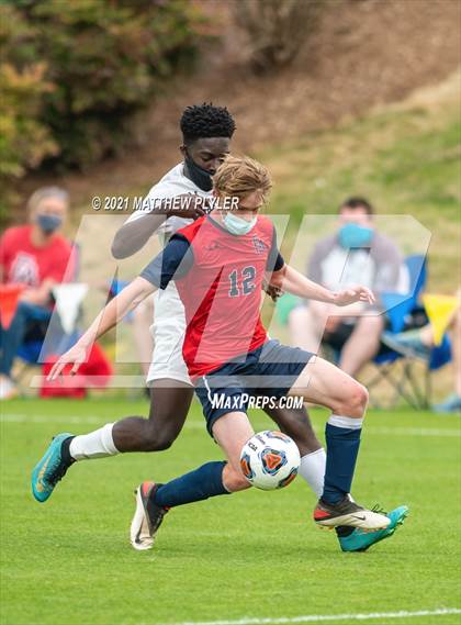 Thumbnail 1 in Pine Lake Preparatory vs. Franklin Academy (1 of 3 - NCHSAA 1A Final - the Game - Regulation) photogallery.
