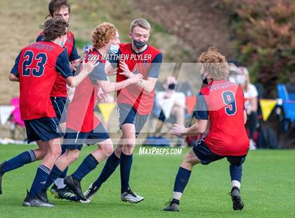 Thumbnail 3 in Pine Lake Preparatory vs. Franklin Academy (1 of 3 - NCHSAA 1A Final - the Game - Regulation) photogallery.