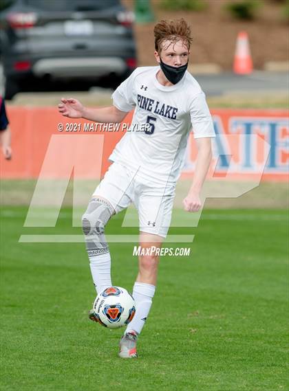 Thumbnail 2 in Pine Lake Preparatory vs. Franklin Academy (1 of 3 - NCHSAA 1A Final - the Game - Regulation) photogallery.
