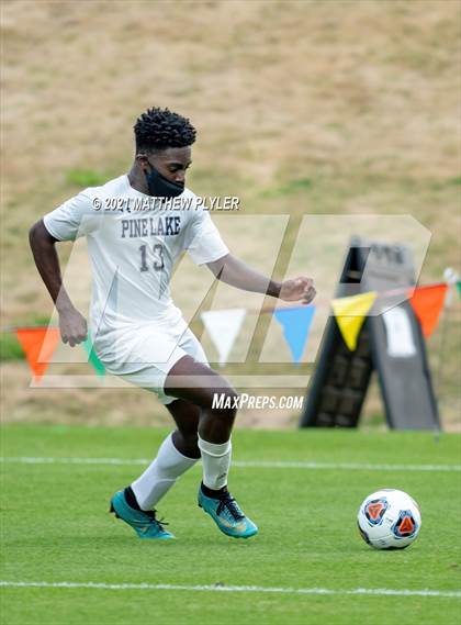 Thumbnail 2 in Pine Lake Preparatory vs. Franklin Academy (1 of 3 - NCHSAA 1A Final - the Game - Regulation) photogallery.