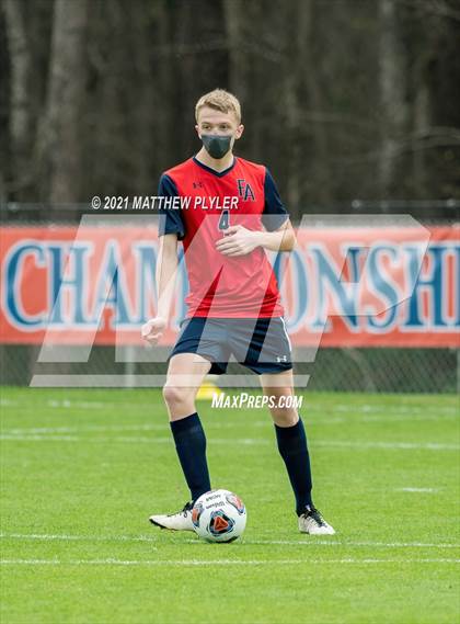 Thumbnail 1 in Pine Lake Preparatory vs. Franklin Academy (1 of 3 - NCHSAA 1A Final - the Game - Regulation) photogallery.