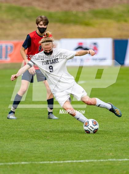 Thumbnail 2 in Pine Lake Preparatory vs. Franklin Academy (1 of 3 - NCHSAA 1A Final - the Game - Regulation) photogallery.