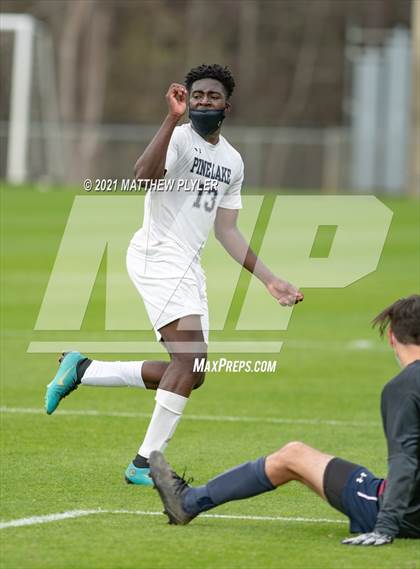 Thumbnail 1 in Pine Lake Preparatory vs. Franklin Academy (1 of 3 - NCHSAA 1A Final - the Game - Regulation) photogallery.