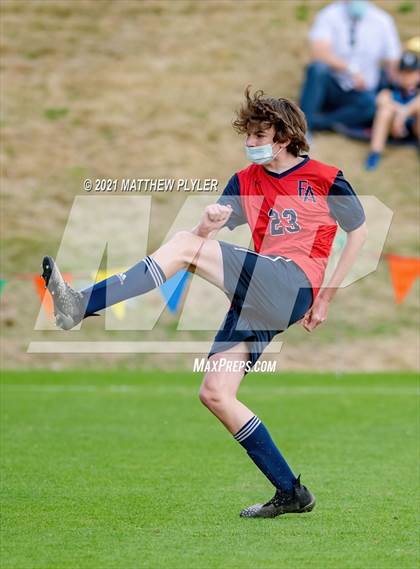 Thumbnail 3 in Pine Lake Preparatory vs. Franklin Academy (1 of 3 - NCHSAA 1A Final - the Game - Regulation) photogallery.
