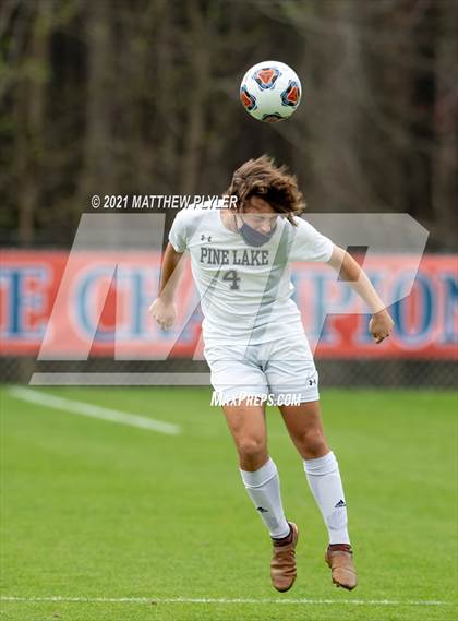 Thumbnail 1 in Pine Lake Preparatory vs. Franklin Academy (1 of 3 - NCHSAA 1A Final - the Game - Regulation) photogallery.