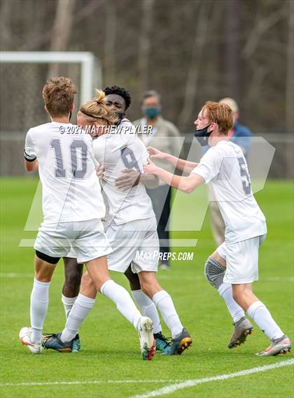 Thumbnail 3 in Pine Lake Preparatory vs. Franklin Academy (1 of 3 - NCHSAA 1A Final - the Game - Regulation) photogallery.