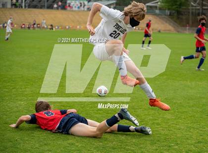 Thumbnail 1 in Pine Lake Preparatory vs. Franklin Academy (1 of 3 - NCHSAA 1A Final - the Game - Regulation) photogallery.