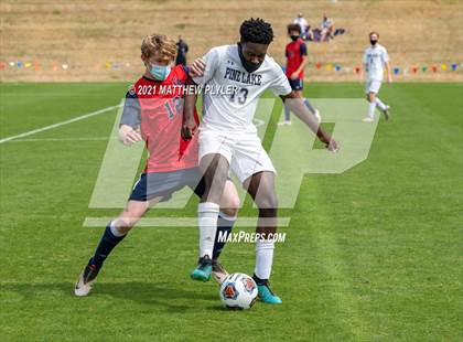 Thumbnail 3 in Pine Lake Preparatory vs. Franklin Academy (1 of 3 - NCHSAA 1A Final - the Game - Regulation) photogallery.
