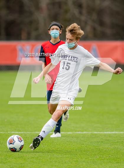 Thumbnail 3 in Pine Lake Preparatory vs. Franklin Academy (1 of 3 - NCHSAA 1A Final - the Game - Regulation) photogallery.