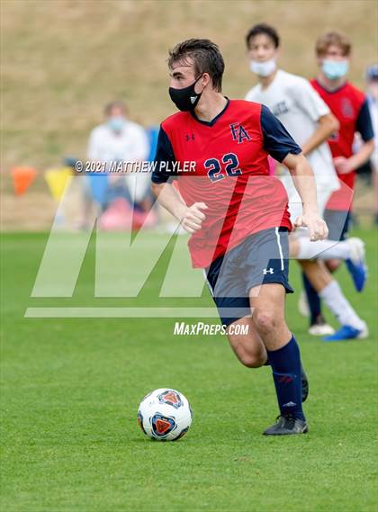 Thumbnail 2 in Pine Lake Preparatory vs. Franklin Academy (1 of 3 - NCHSAA 1A Final - the Game - Regulation) photogallery.