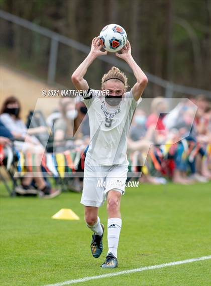 Thumbnail 2 in Pine Lake Preparatory vs. Franklin Academy (1 of 3 - NCHSAA 1A Final - the Game - Regulation) photogallery.