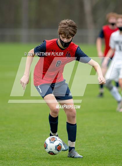 Thumbnail 2 in Pine Lake Preparatory vs. Franklin Academy (1 of 3 - NCHSAA 1A Final - the Game - Regulation) photogallery.