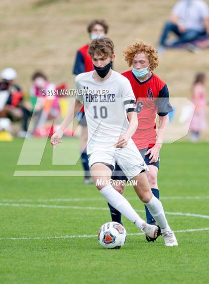 Thumbnail 1 in Pine Lake Preparatory vs. Franklin Academy (1 of 3 - NCHSAA 1A Final - the Game - Regulation) photogallery.