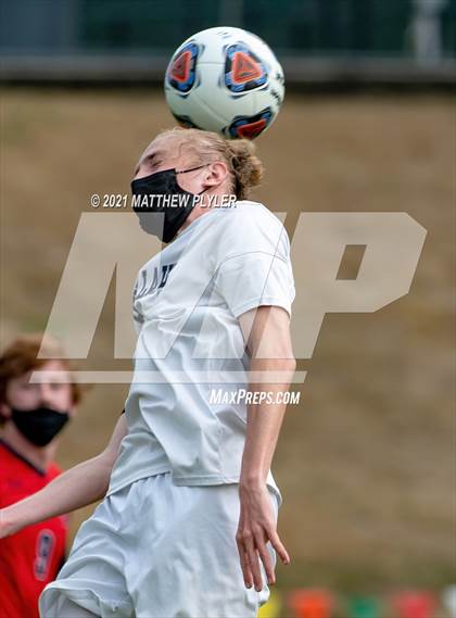 Thumbnail 2 in Pine Lake Preparatory vs. Franklin Academy (1 of 3 - NCHSAA 1A Final - the Game - Regulation) photogallery.