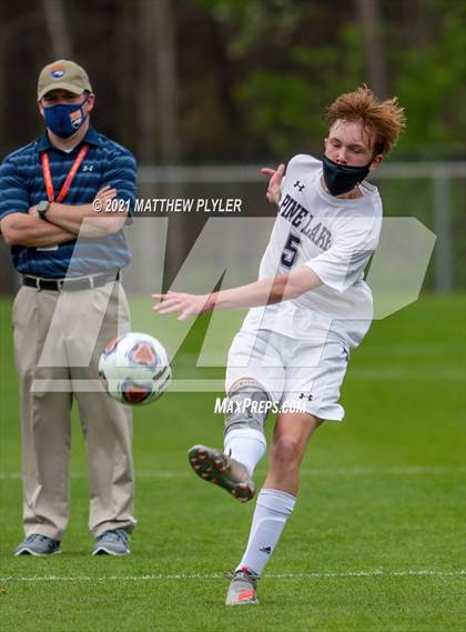 Thumbnail 2 in Pine Lake Preparatory vs. Franklin Academy (1 of 3 - NCHSAA 1A Final - the Game - Regulation) photogallery.
