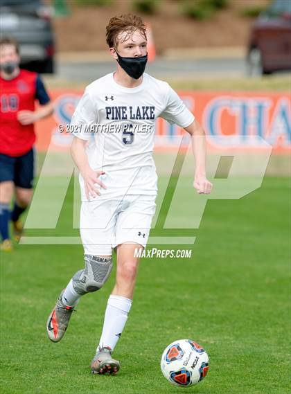 Thumbnail 2 in Pine Lake Preparatory vs. Franklin Academy (1 of 3 - NCHSAA 1A Final - the Game - Regulation) photogallery.