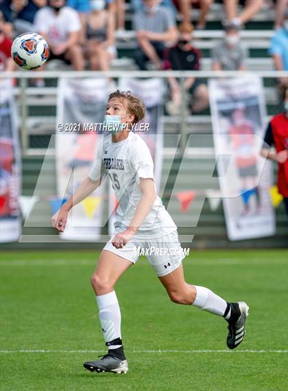 Thumbnail 3 in Pine Lake Preparatory vs. Franklin Academy (1 of 3 - NCHSAA 1A Final - the Game - Regulation) photogallery.