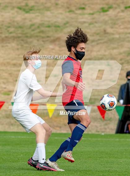 Thumbnail 3 in Pine Lake Preparatory vs. Franklin Academy (1 of 3 - NCHSAA 1A Final - the Game - Regulation) photogallery.